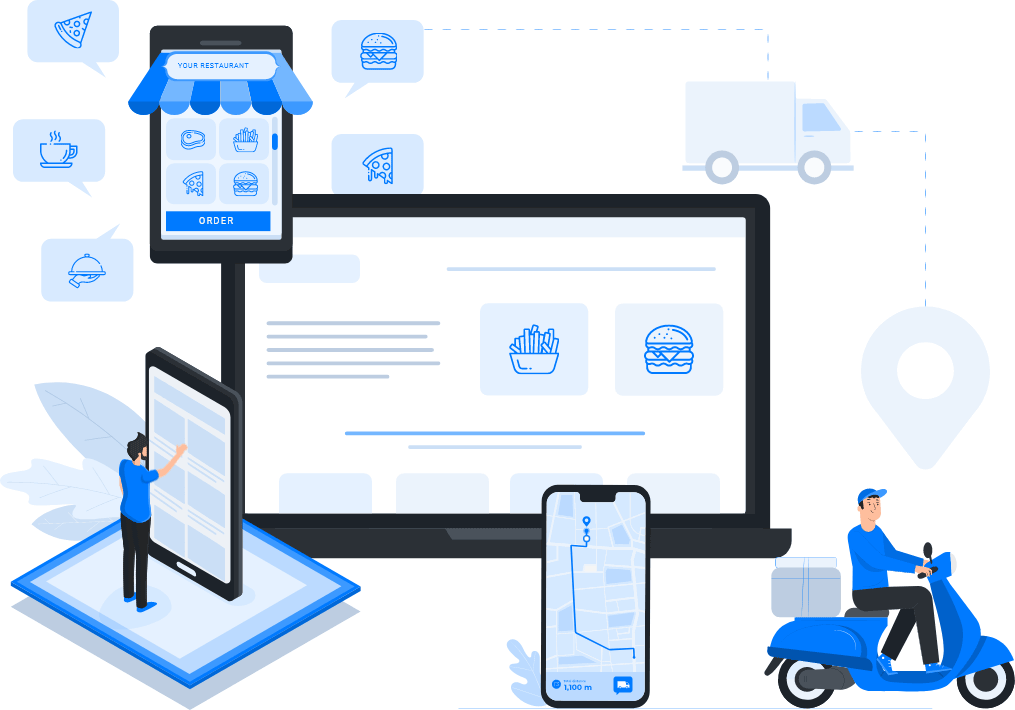 food delivery app solutions