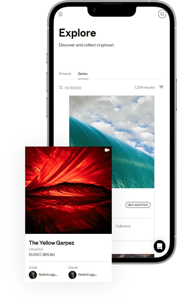 SuperRare Clone App features for creators