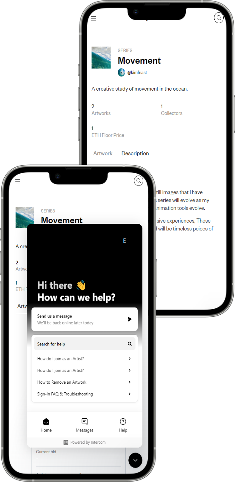 Advance Features of SuperRare Clone app