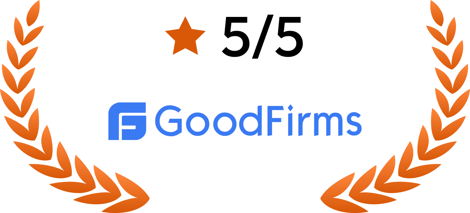 5 Star Rating on GoodFirms