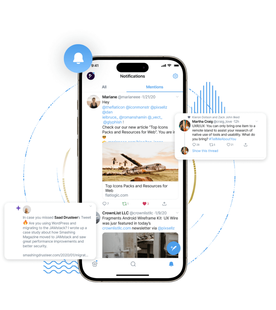 Bluesky clone user app feature