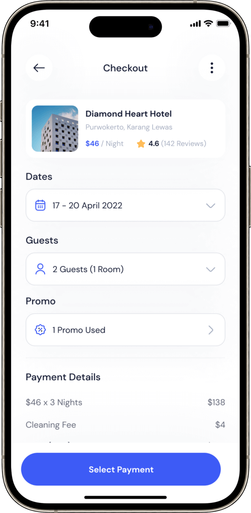 9flats Clone Payment Screen
