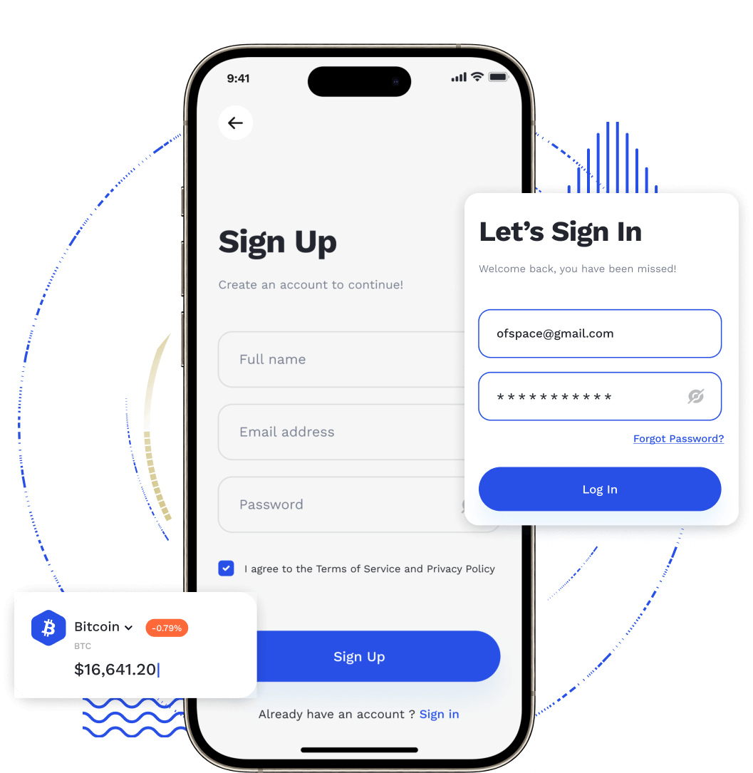 Coinbase Clone Primary Features
