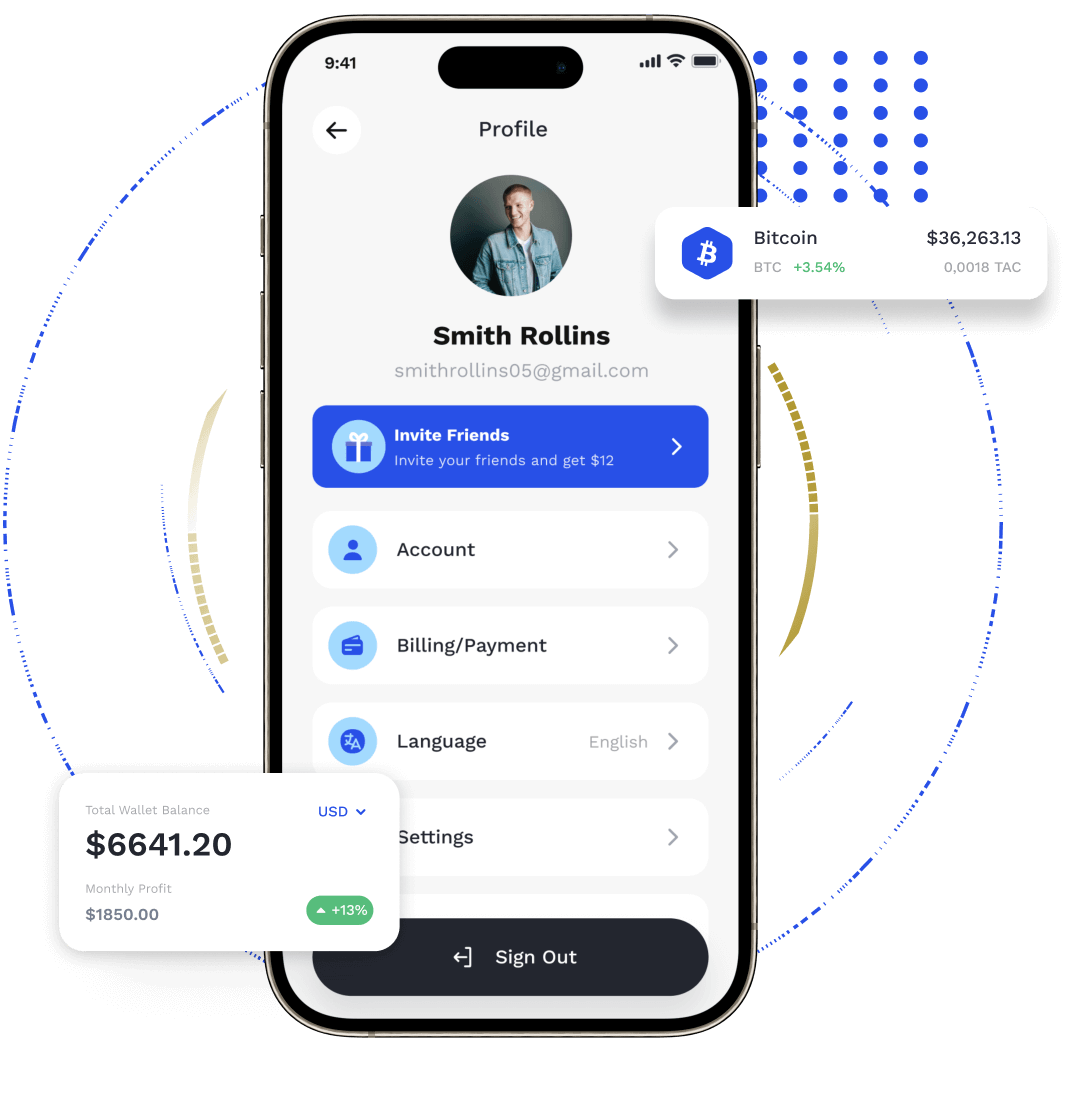 Coinbase Clone Security Features