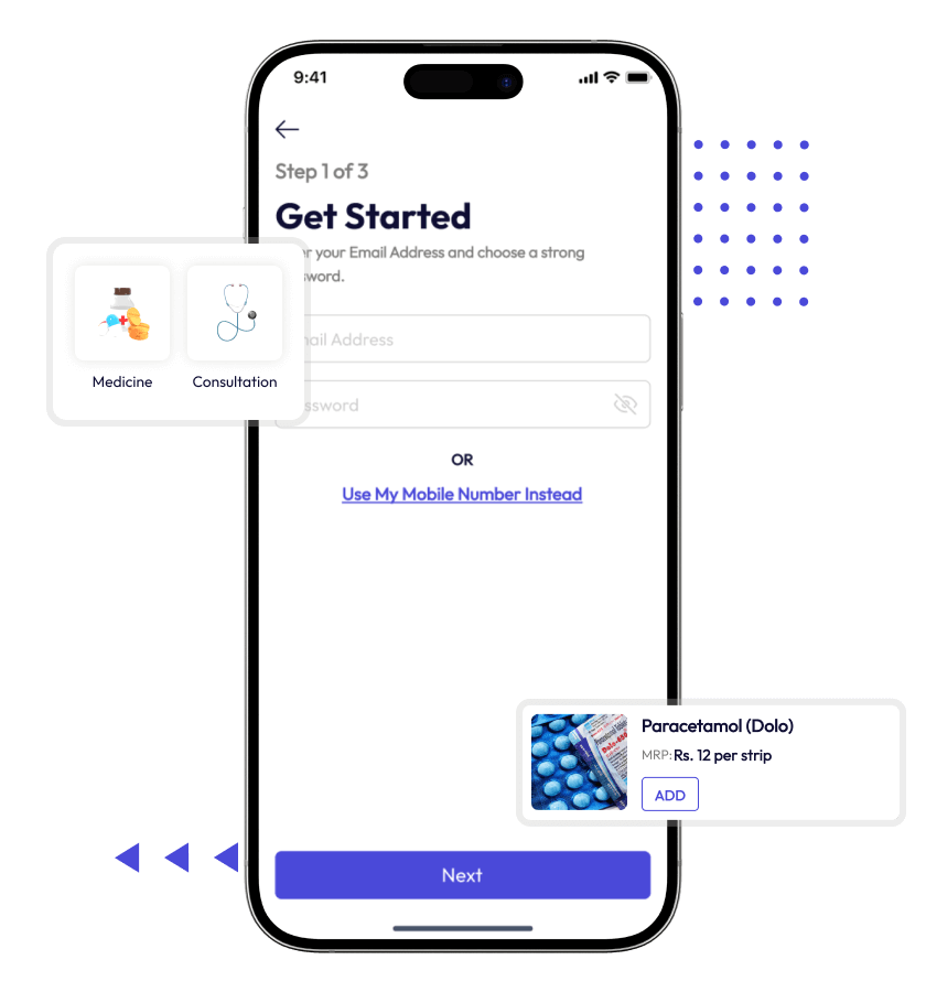 Medicine delivery app features for buyers