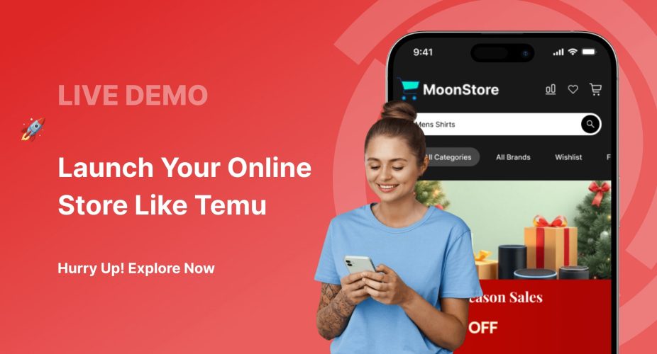 View Live Temu clone demo