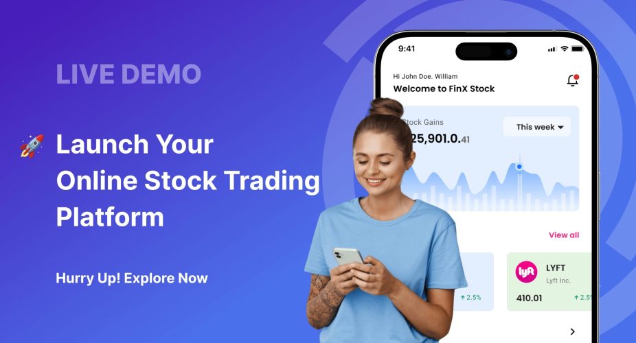Webull like stock trading app demo