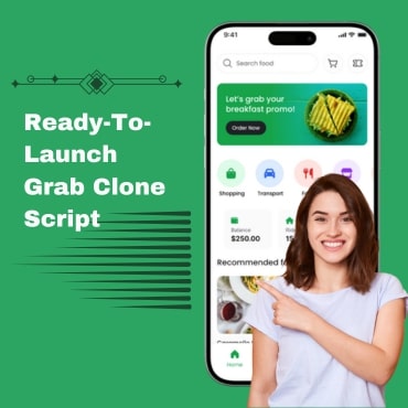 Readymade Grab clone script