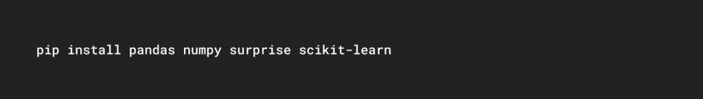 Install and Import Required Libraries code1