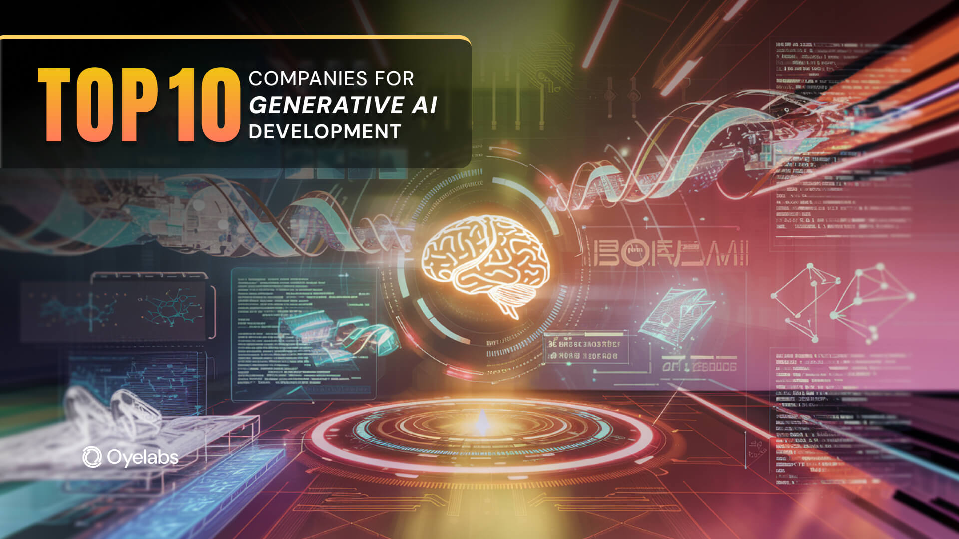 Top 10 Companies for Generative AI Development- Key Points!