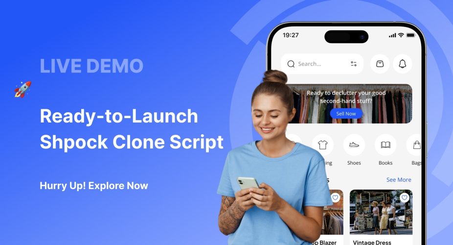 View Shpock clone live demo