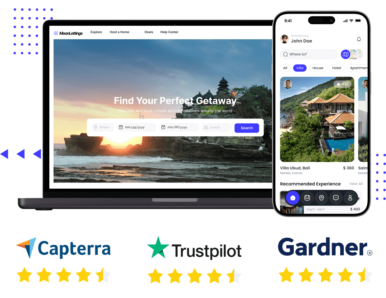 HolidayLettings Clone