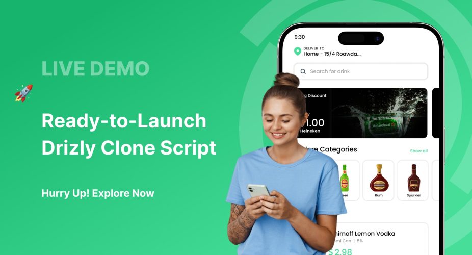 View Live Drizly clone demo