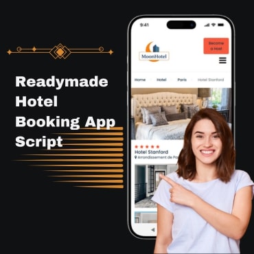 Readymade Hotel Booking App Script