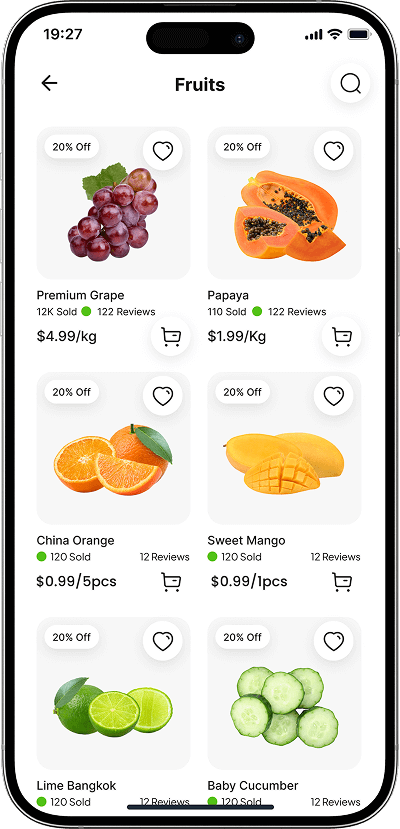FreshDirect Clone - Readymade On-Demand Grocery Delivery App