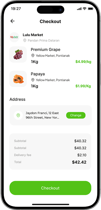 FreshDirect Clone - Readymade On-Demand Grocery Delivery App
