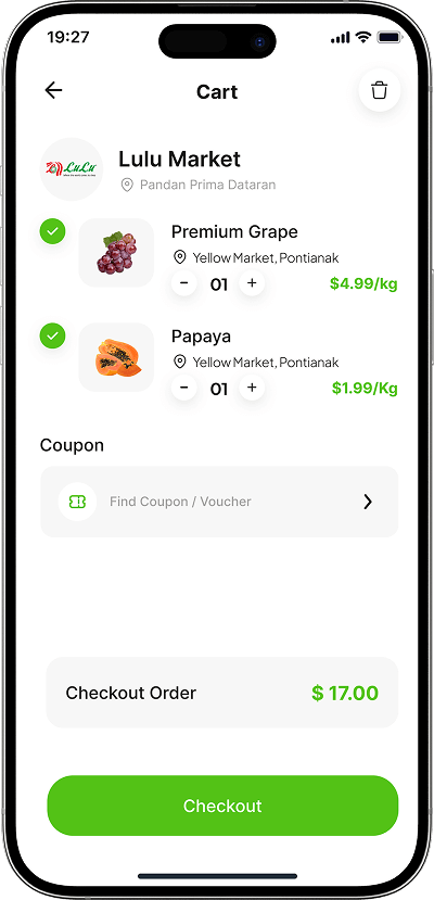 FreshDirect Clone - Readymade On-Demand Grocery Delivery App