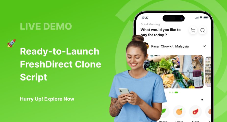 View FreshDirect Clone Live Demo