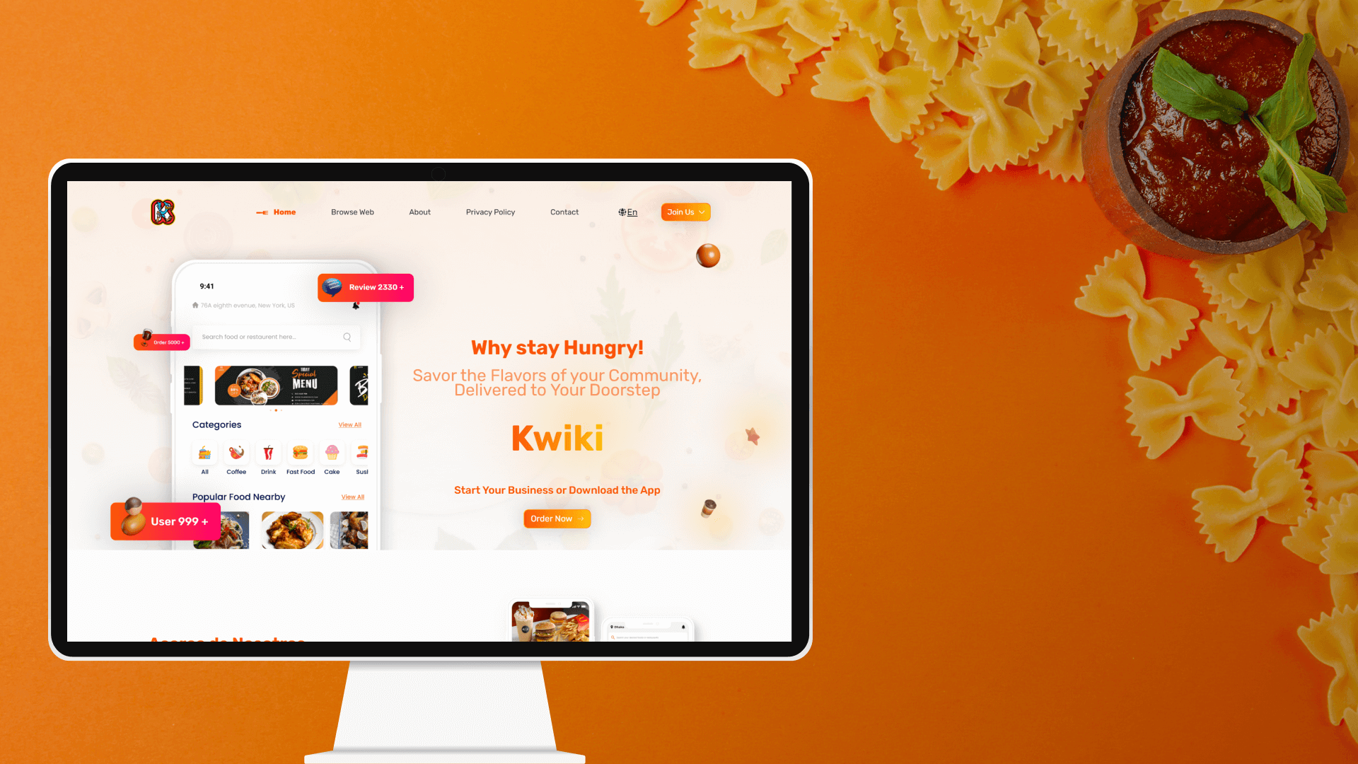 Kwiki Food Delivery App case Study