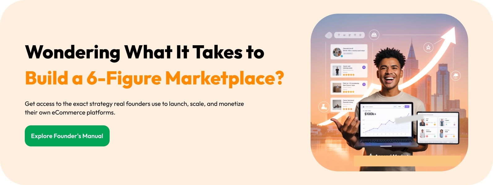 Launch 6 figure e-commerce marketplace