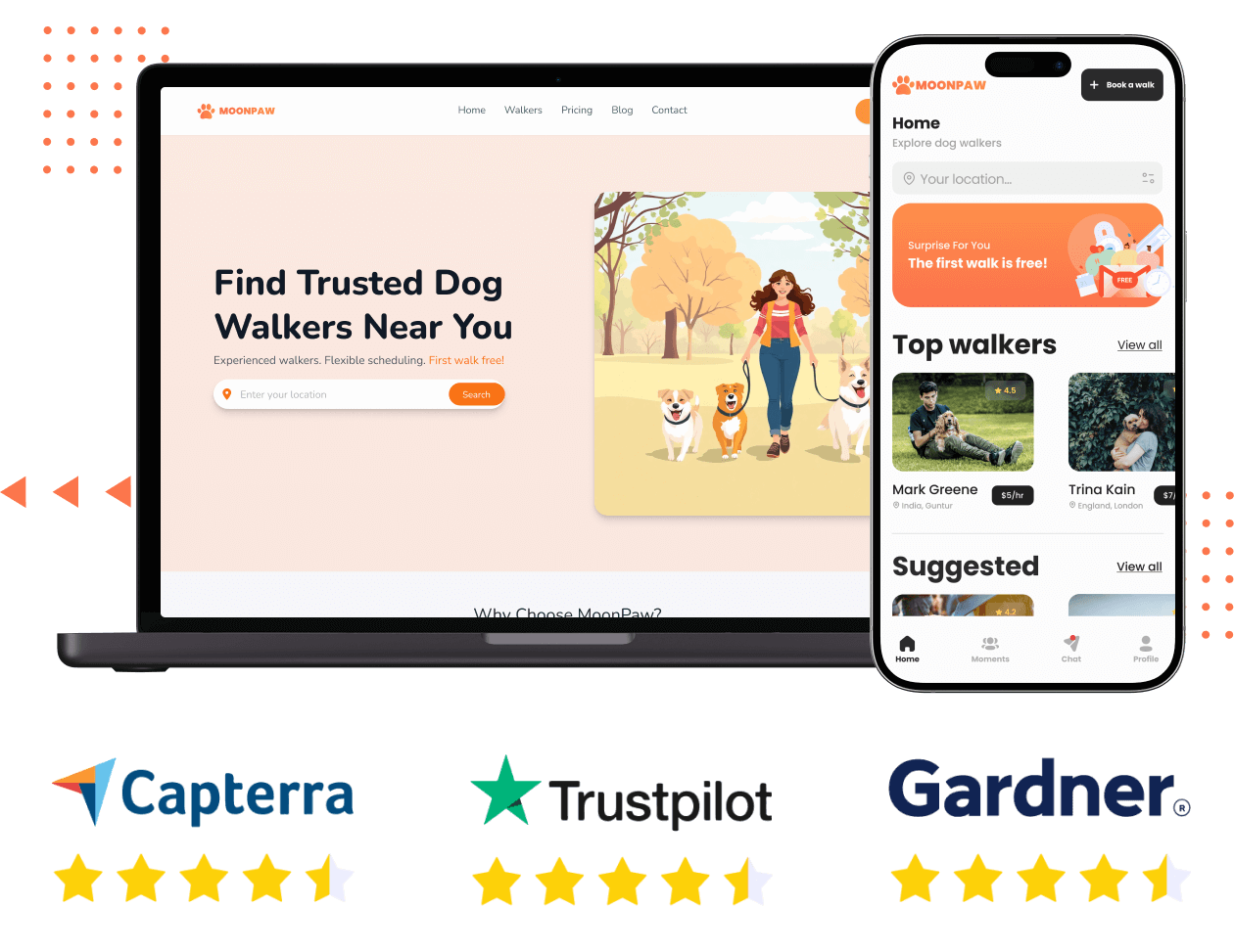 Uber for Dog Walking App