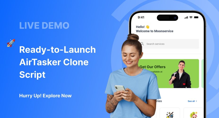 View live airtasker clone demo