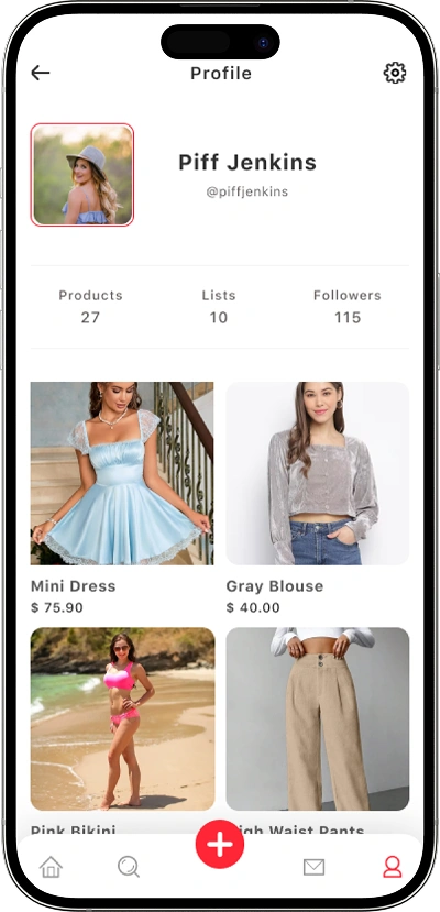 Carousell clone seller profile screen