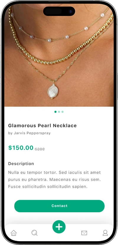 Offerup clone product details screen