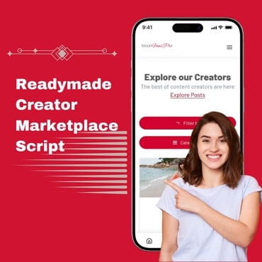 Readymade Creator Marketplace Script