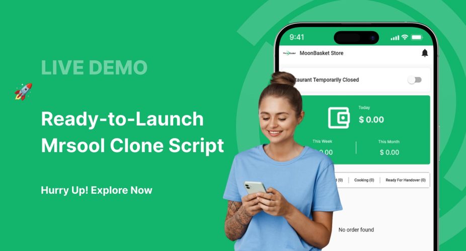View Mrsool clone live demo