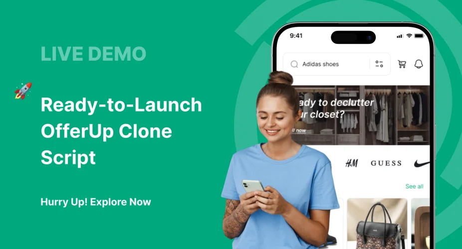 View OfferUp clone live demo
