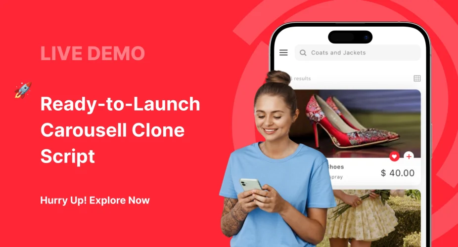View live carousell clone demo
