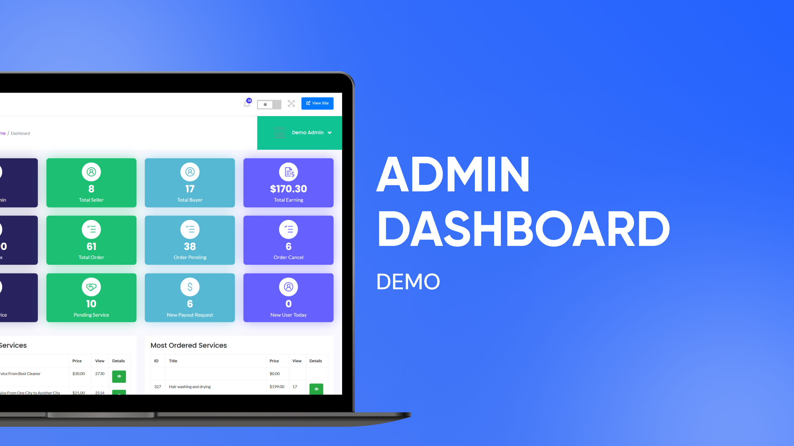 Explore-Admin-Dashboard