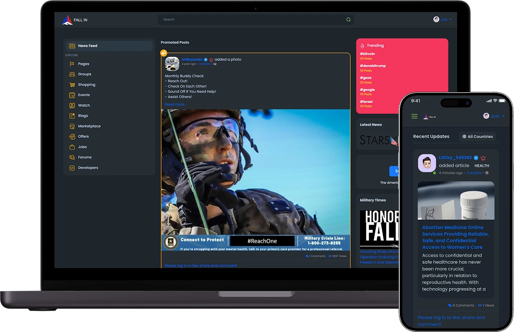 Fall in Veteran (Facebook clone success story)