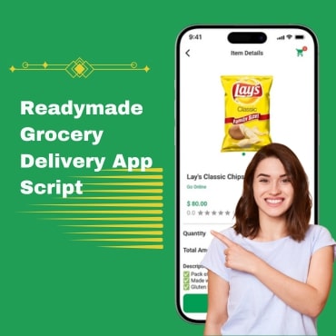 Readymade grocery delivery app script