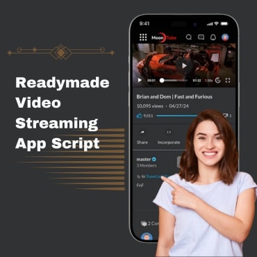 Streaming Script Gaming Video Streaming Script - 100% Customizable Solution