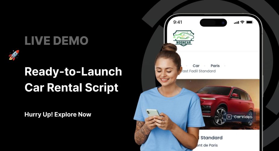 View live car rental script demo