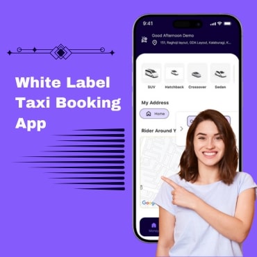 White label taxi booking app