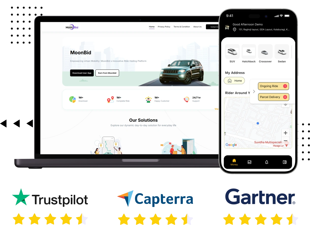 Hailo Clone - Start Your Ride Hailing App in 7 Days