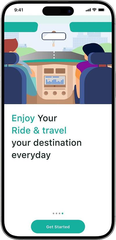 Indriver clone launch screen