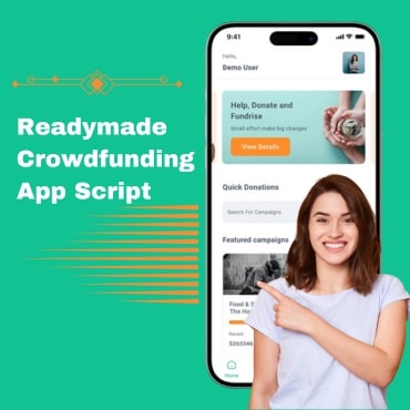 Readymade Crowdfunding app script