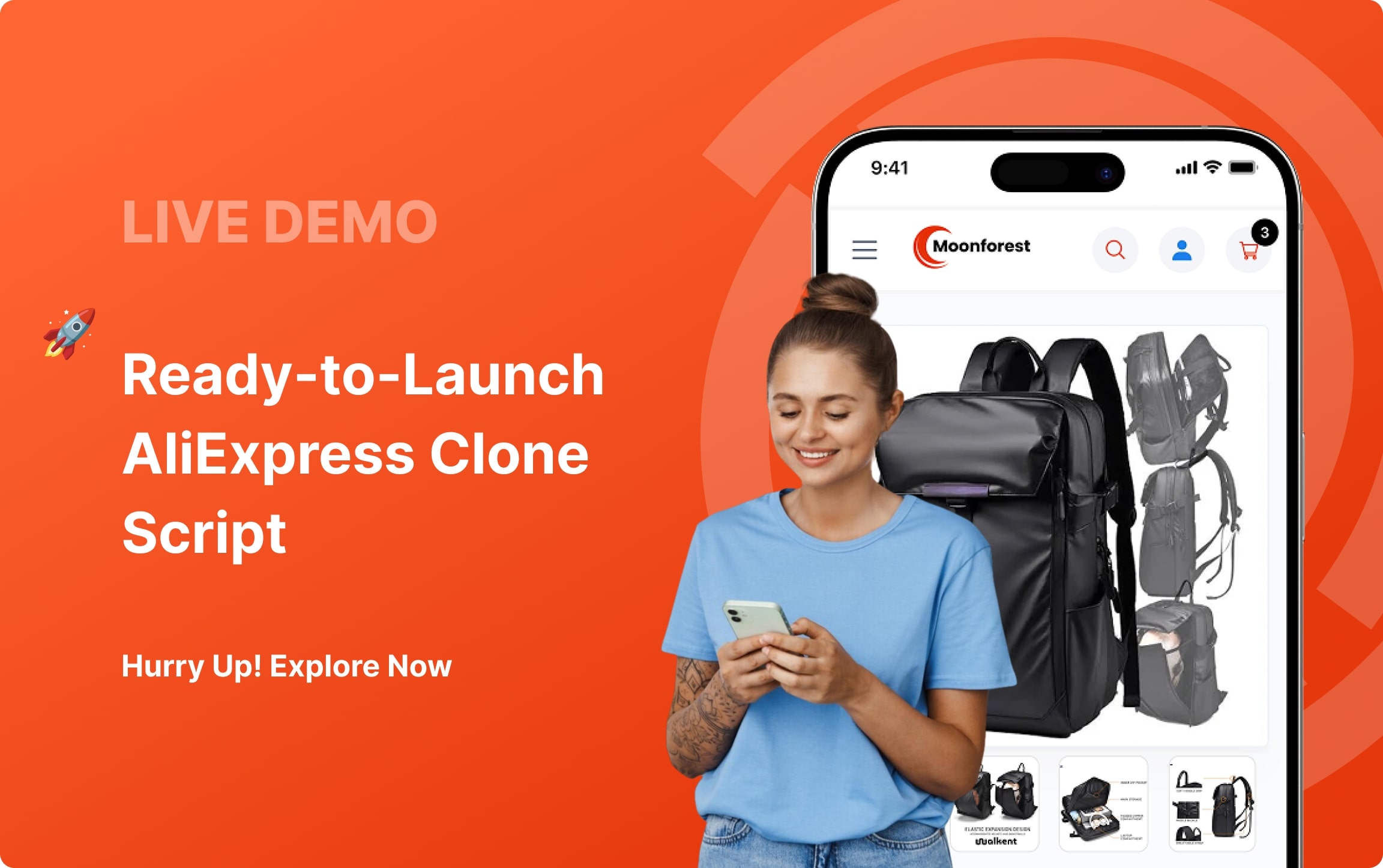 View live AliExpress clone demo