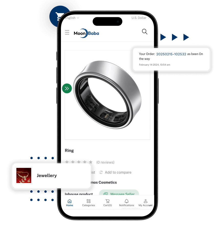 B2B marketplace script product listing and product details features