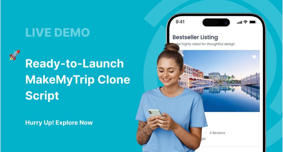 View live makemytrip clone demo