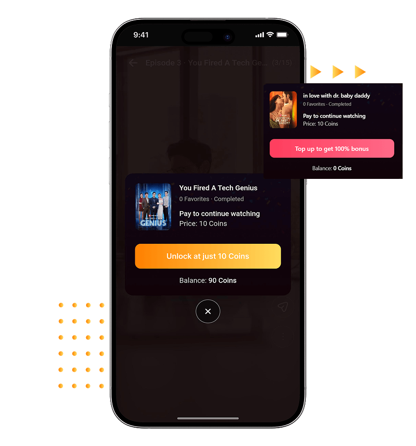 ReelShort Clone Premium Unlock, Coin-Based Access, and Monetization Features