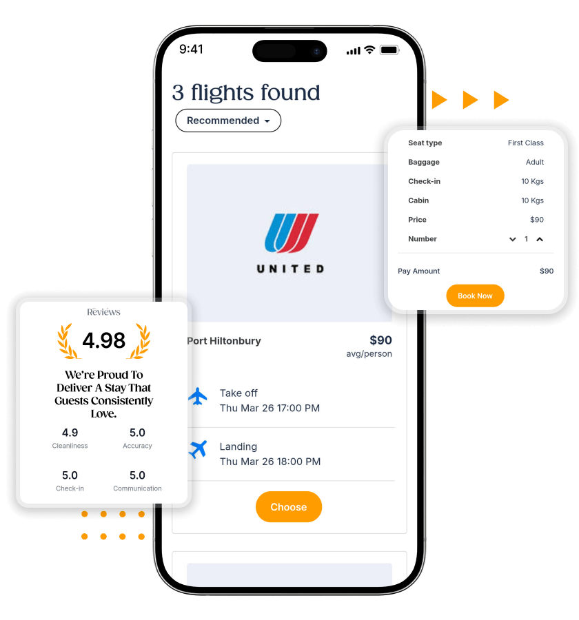 Travel Booking Script Flight Booking and Travel Reviews Features