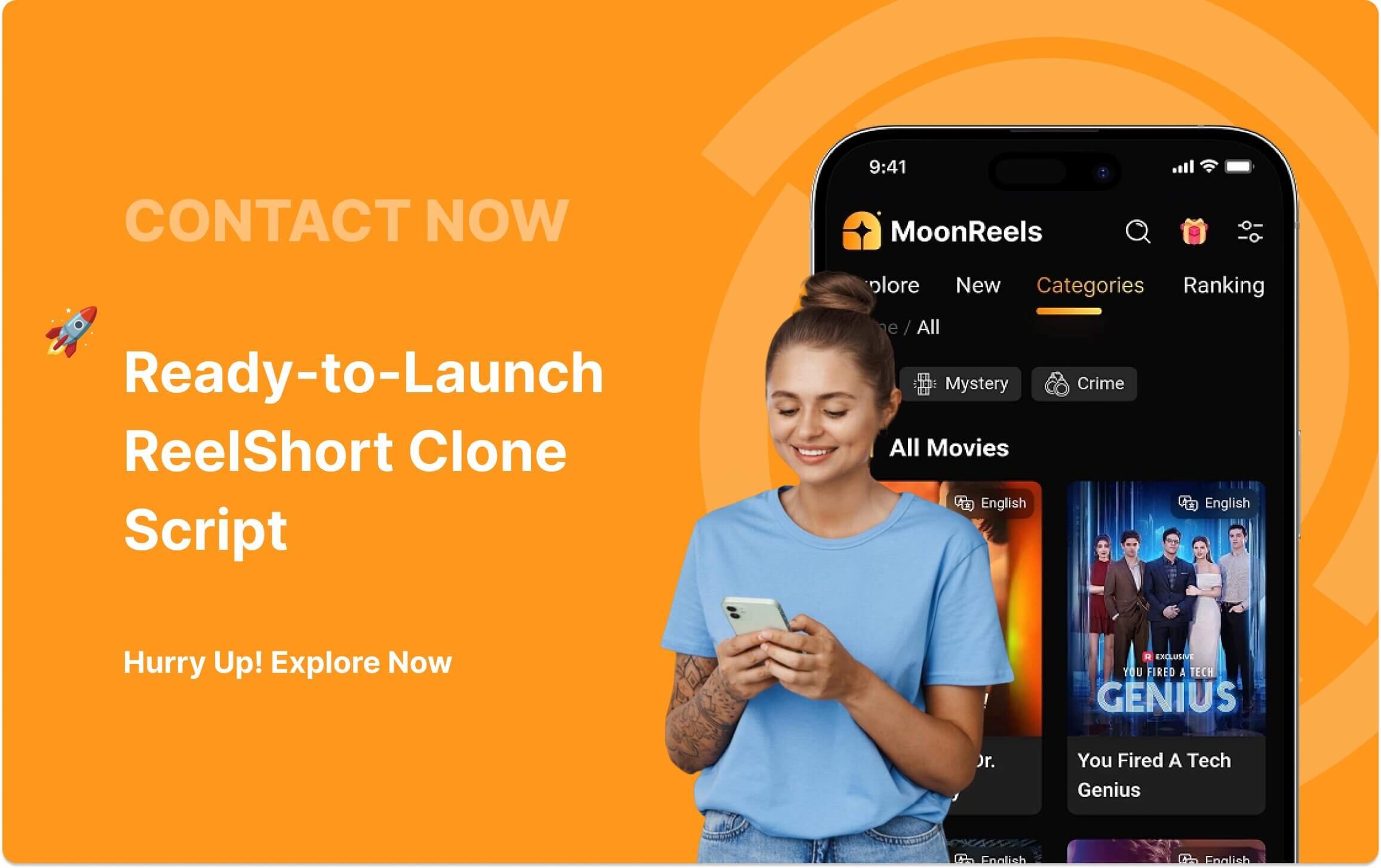 View live reelshort clone demo