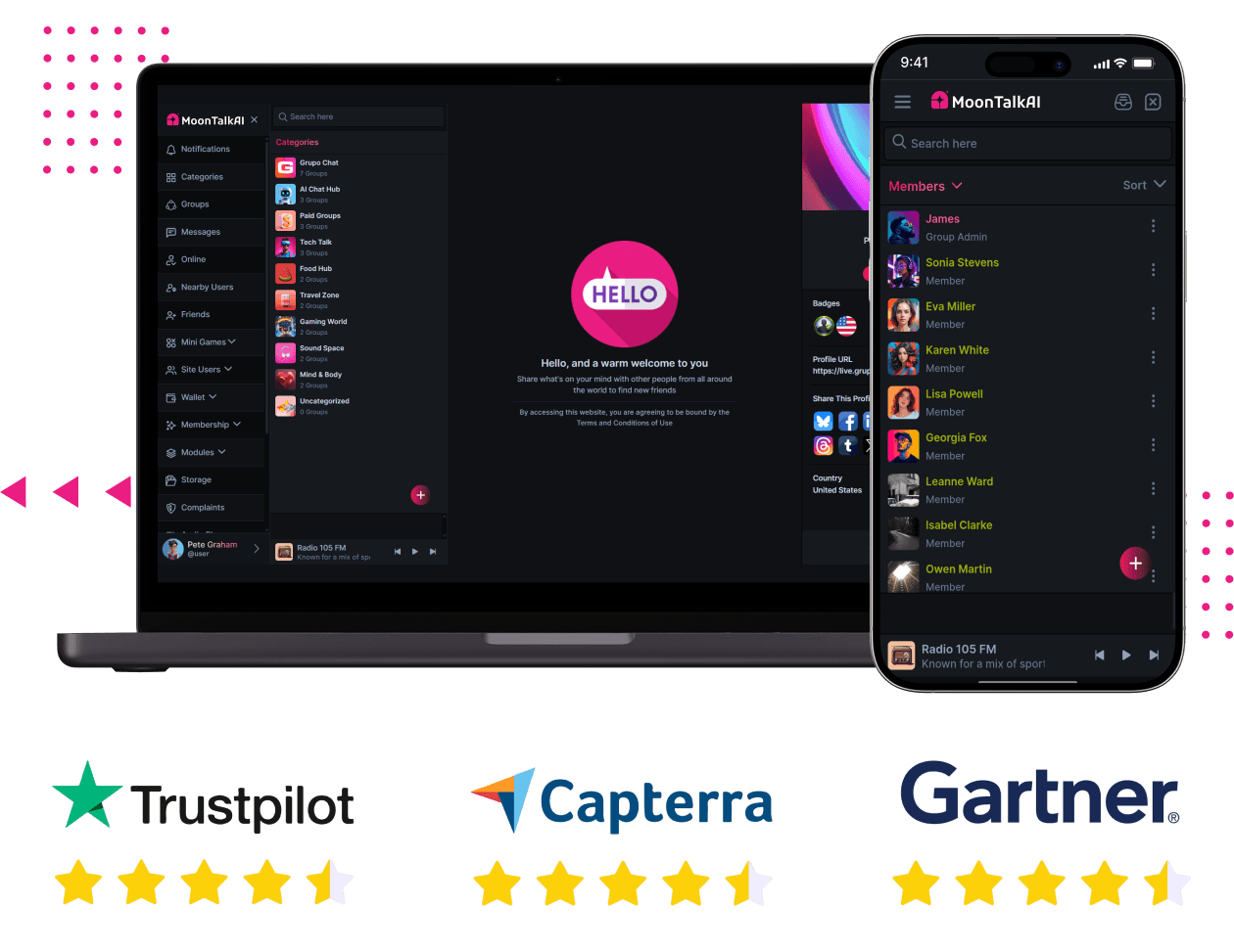 White label video chat platform