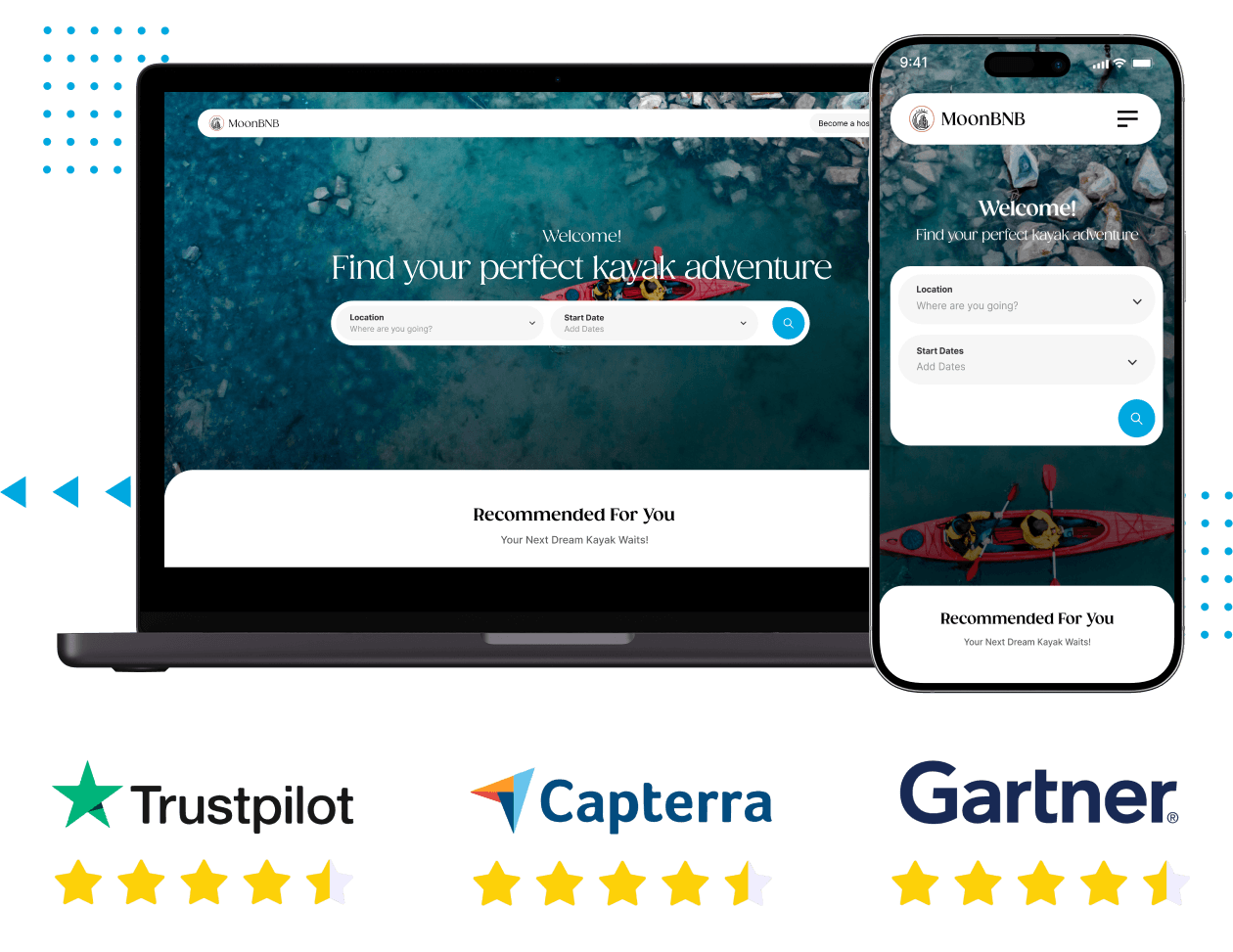 Kayak Rental Software