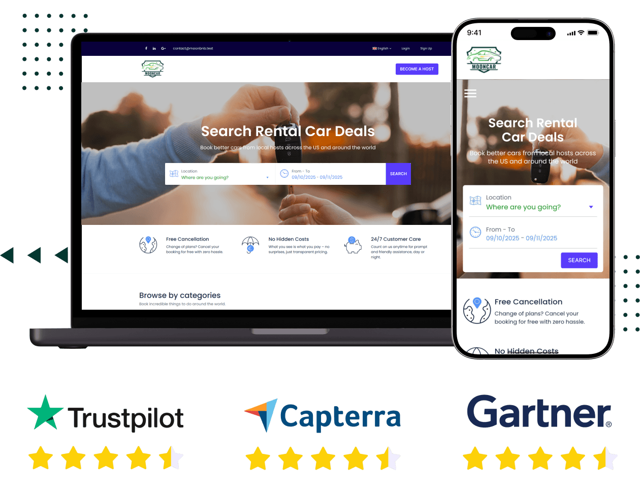 White Label Car Rental Management Software